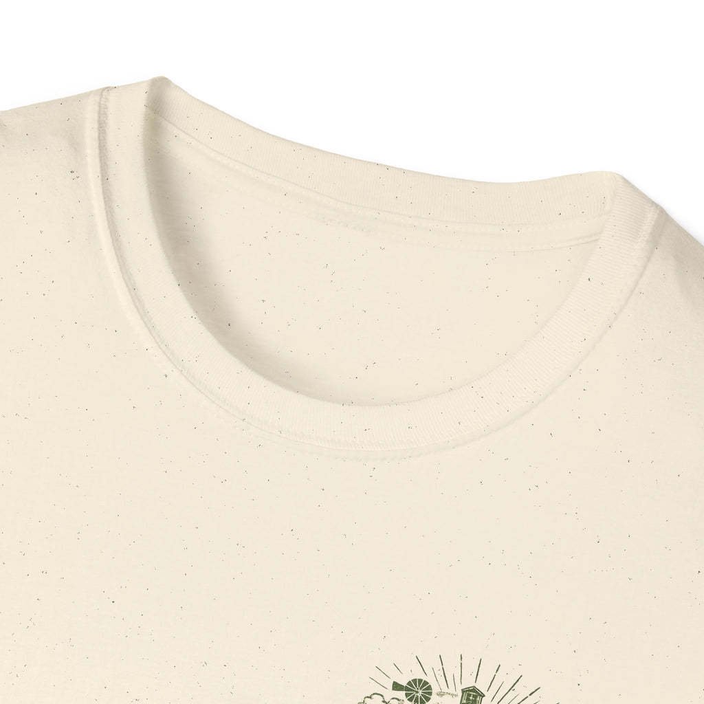 Raising The Barn T-Shirt — Rustic Farm Life Graphic Tee