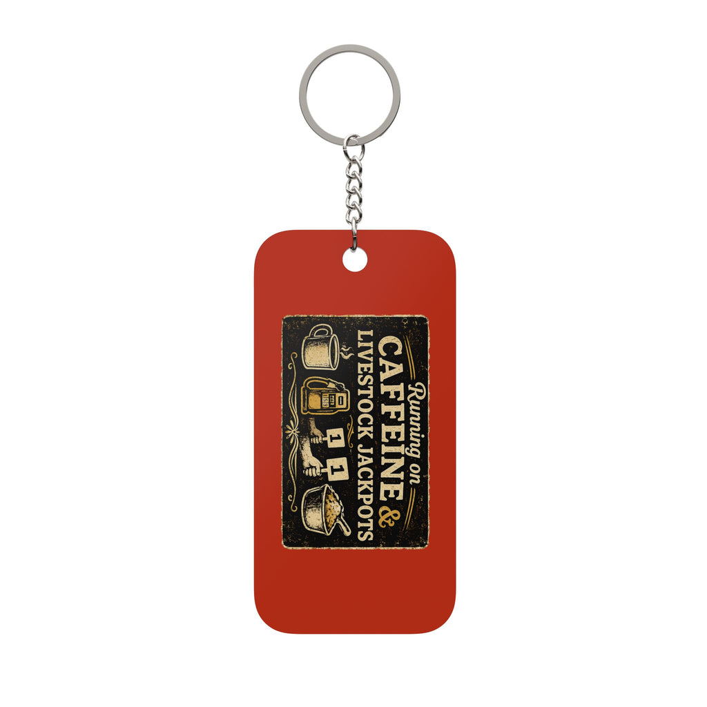 Funny "Show Dad" Double-Sided Keychain Charm — Humorous Father's Day Gift