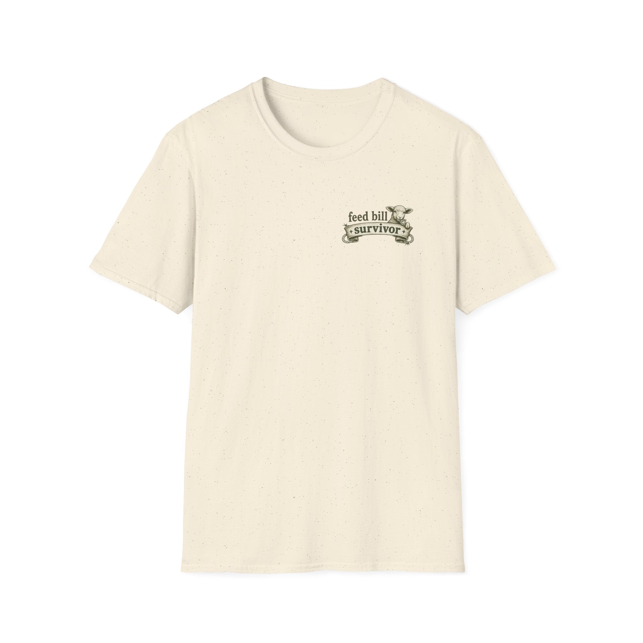The Lamb Ate My Paycheck T-Shirt — Funny Farm Animal Graphic Tee