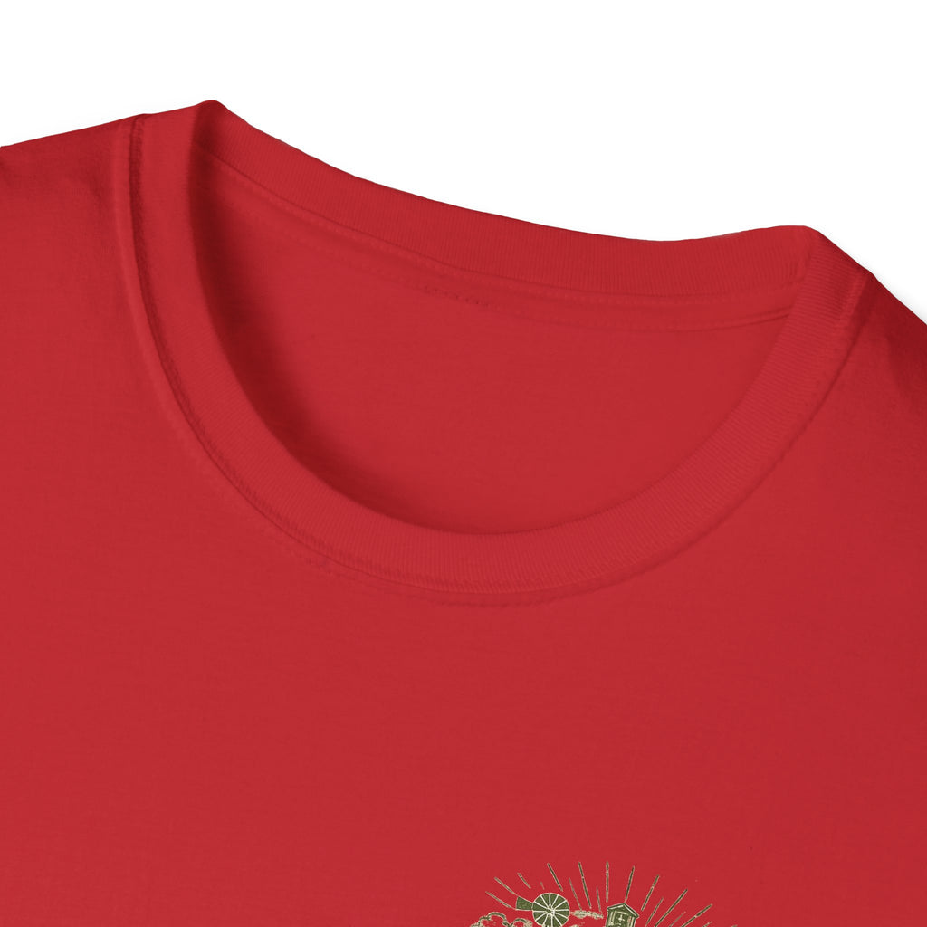Raising The Barn T-Shirt — Rustic Farm Life Graphic Tee