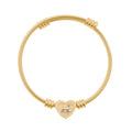 Heart Cuff Show Girl Bracelet
