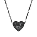 Show Girl Heart Necklace