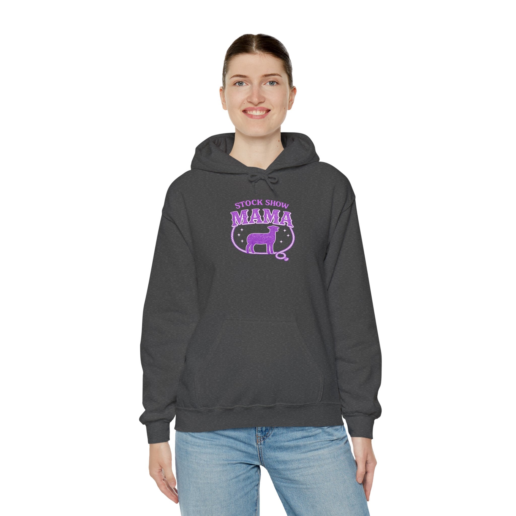 Livestock Show Mama Hoodie — Show Day Rancher Sweatshirt