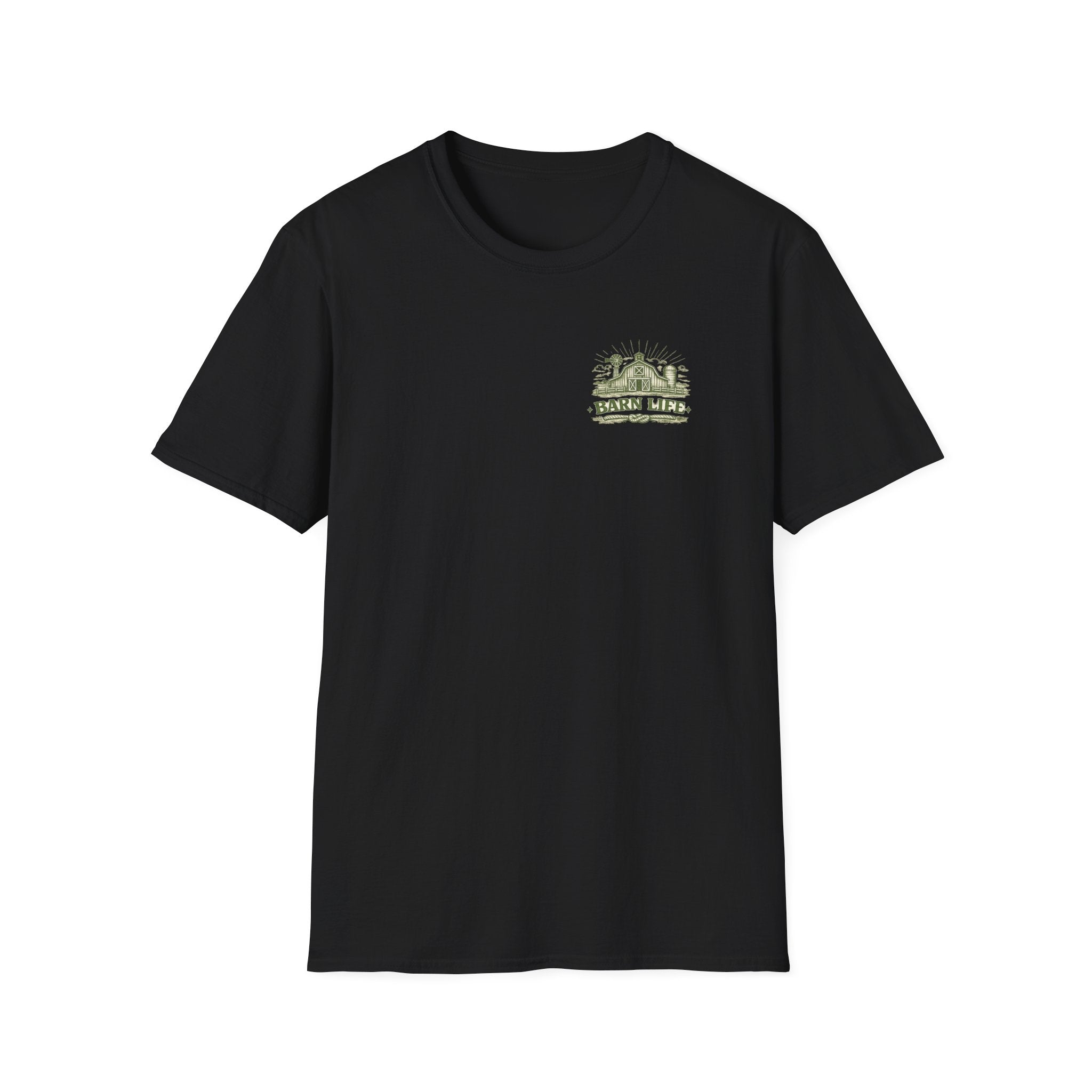 Raising The Barn T-Shirt — Rustic Farm Life Graphic Tee