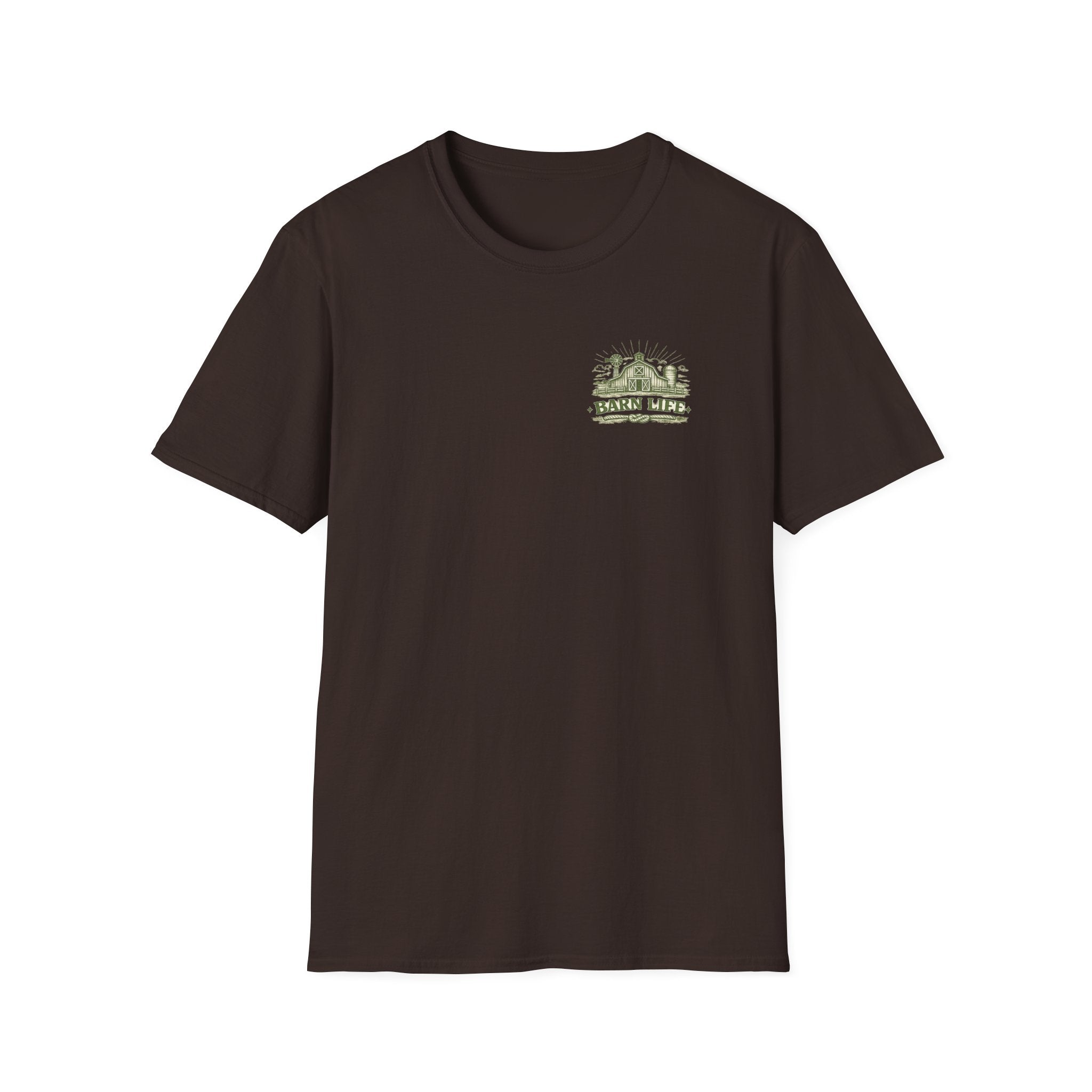 Raising The Barn T-Shirt — Rustic Farm Life Graphic Tee