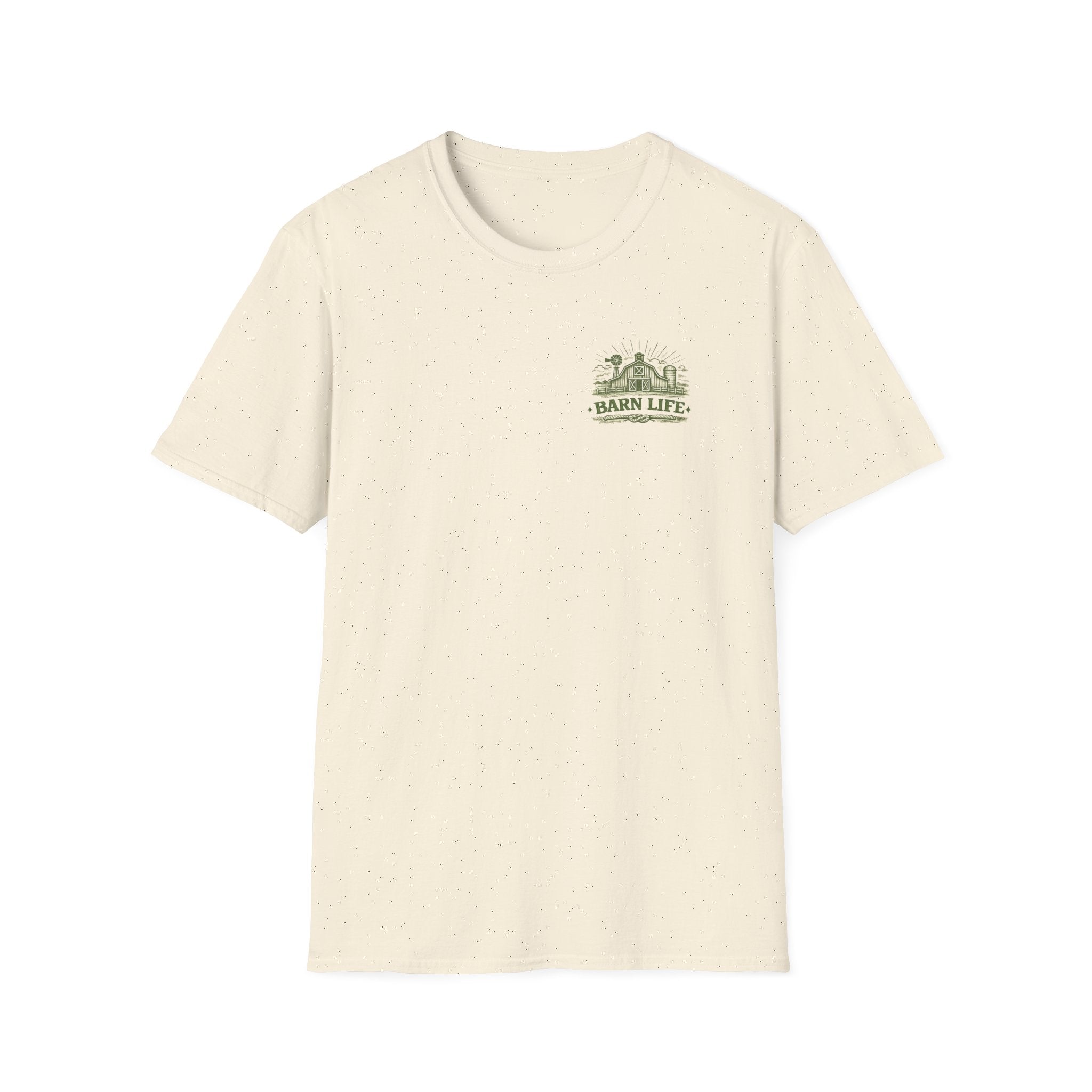 Raising The Barn T-Shirt — Rustic Farm Life Graphic Tee
