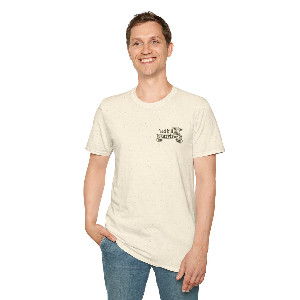 The Lamb Ate My Paycheck T-Shirt — Funny Farm Animal Graphic Tee