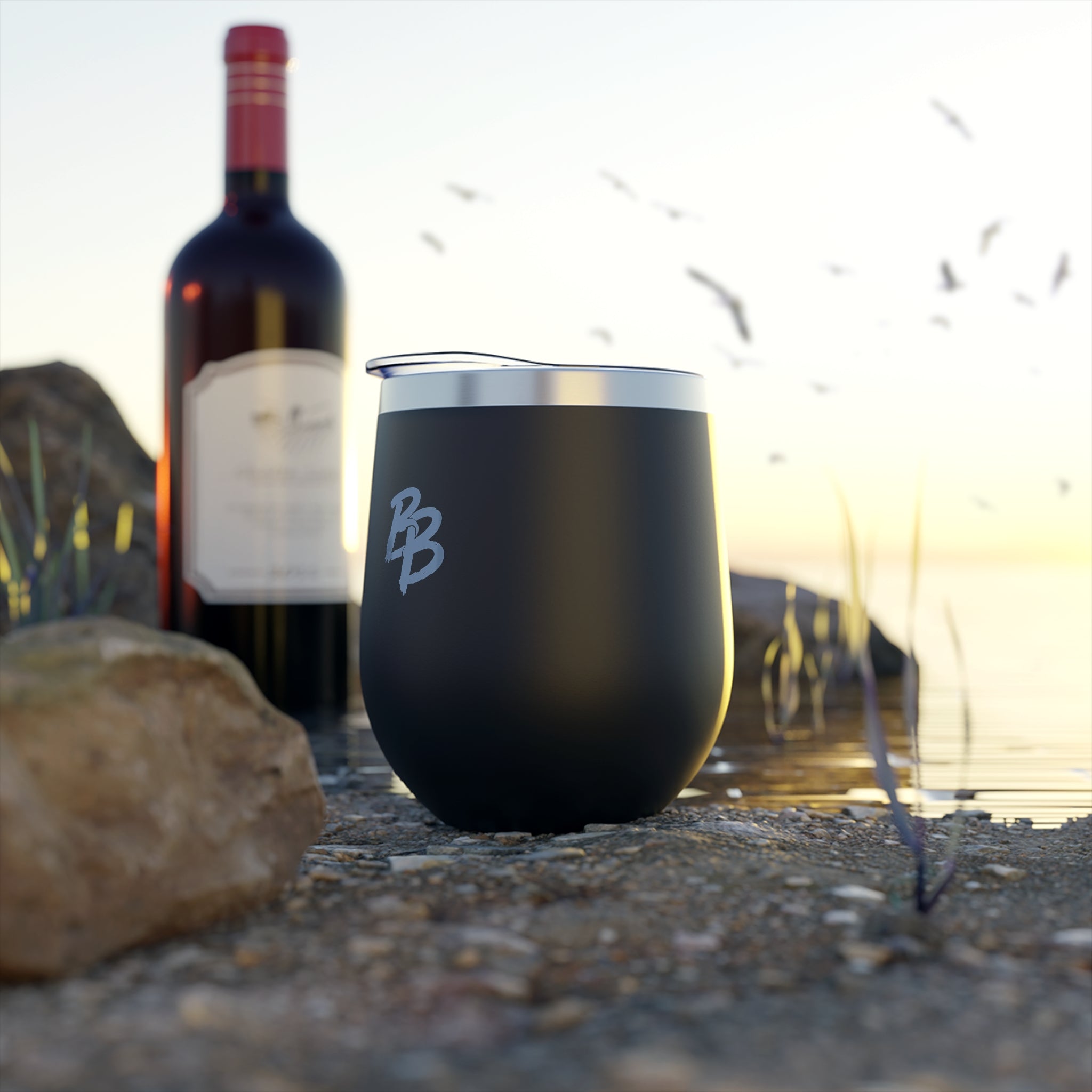 Broken Bell Logo 12oz Insulated Wine Tumbler