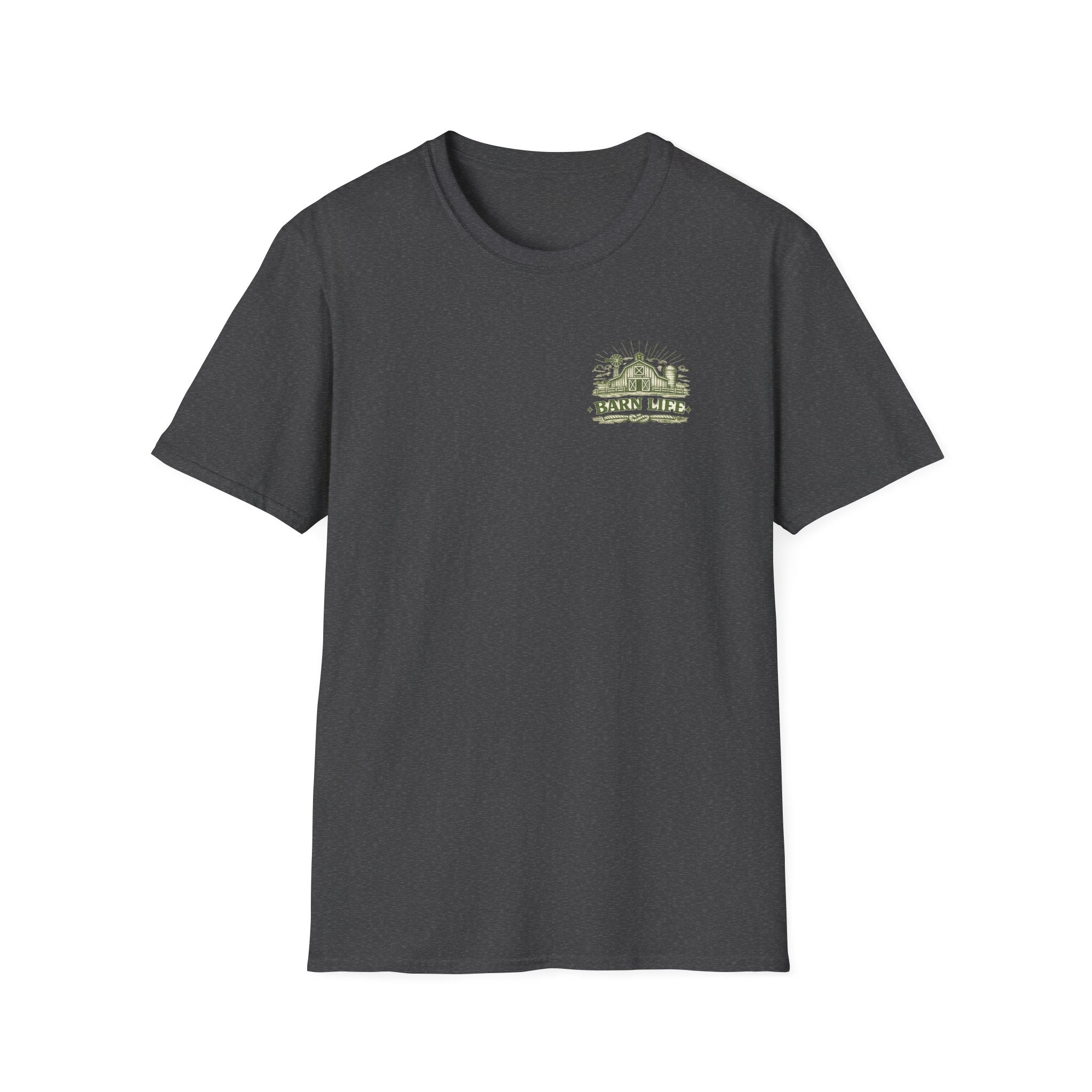 Raising The Barn T-Shirt — Rustic Farm Life Graphic Tee