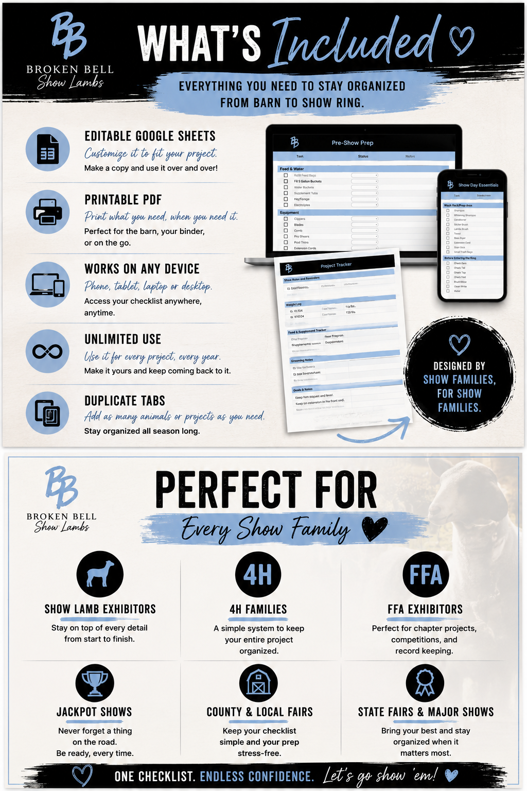 Broken Bell Project Checklist