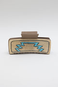 Turquoise Rodeo Hair Claw Clip