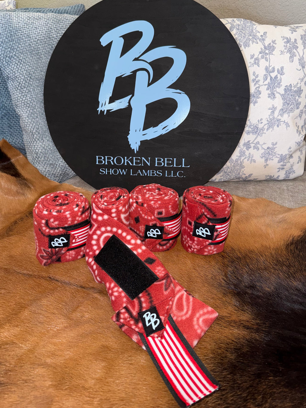 Signature Bell Bottom Shag Wraps (Ribbon)