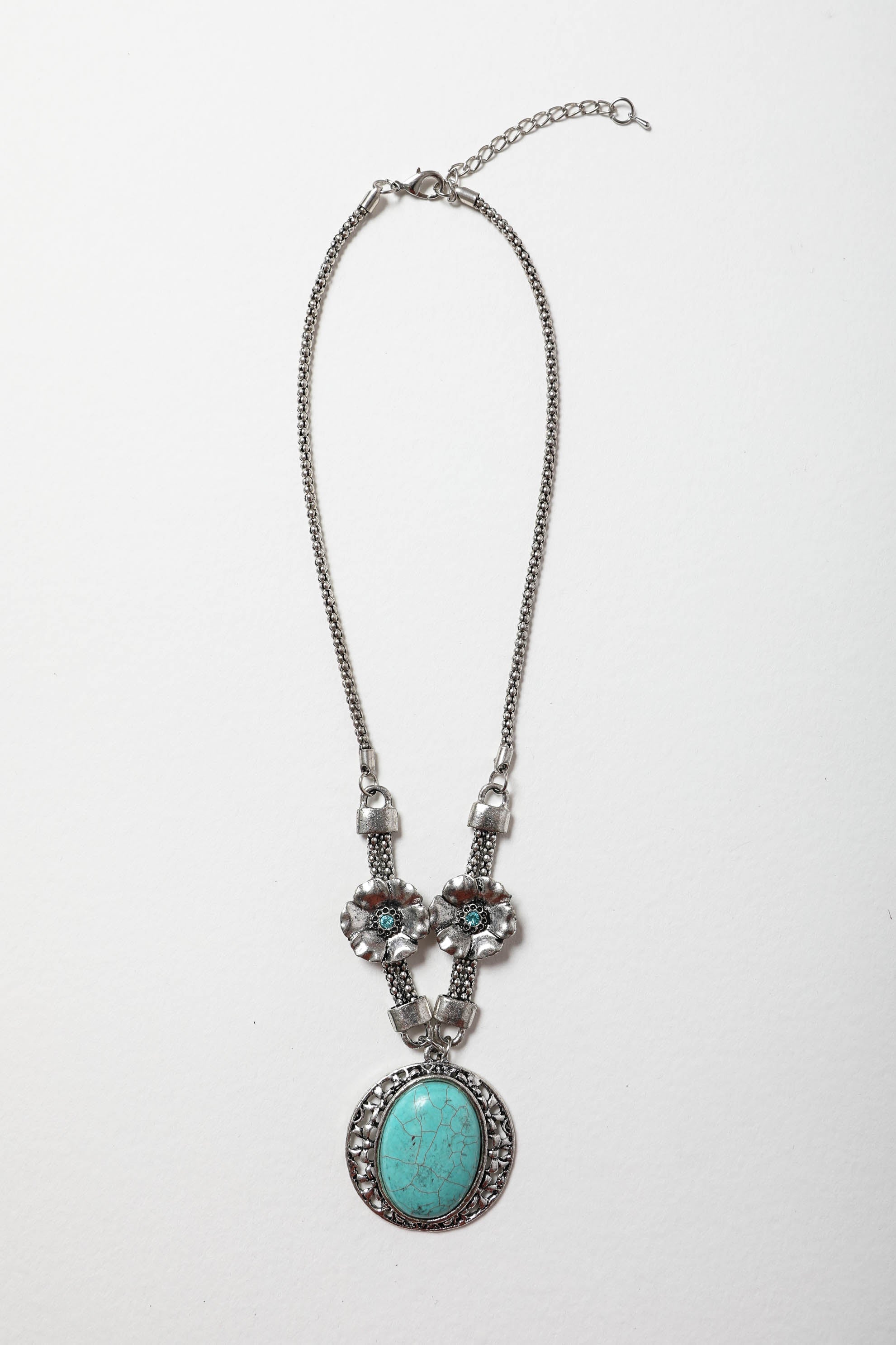 Desert Bloom Turquoise Necklace