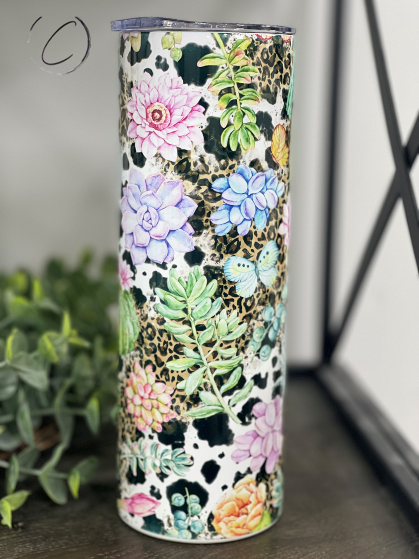 Desert Bloom Western Tumbler