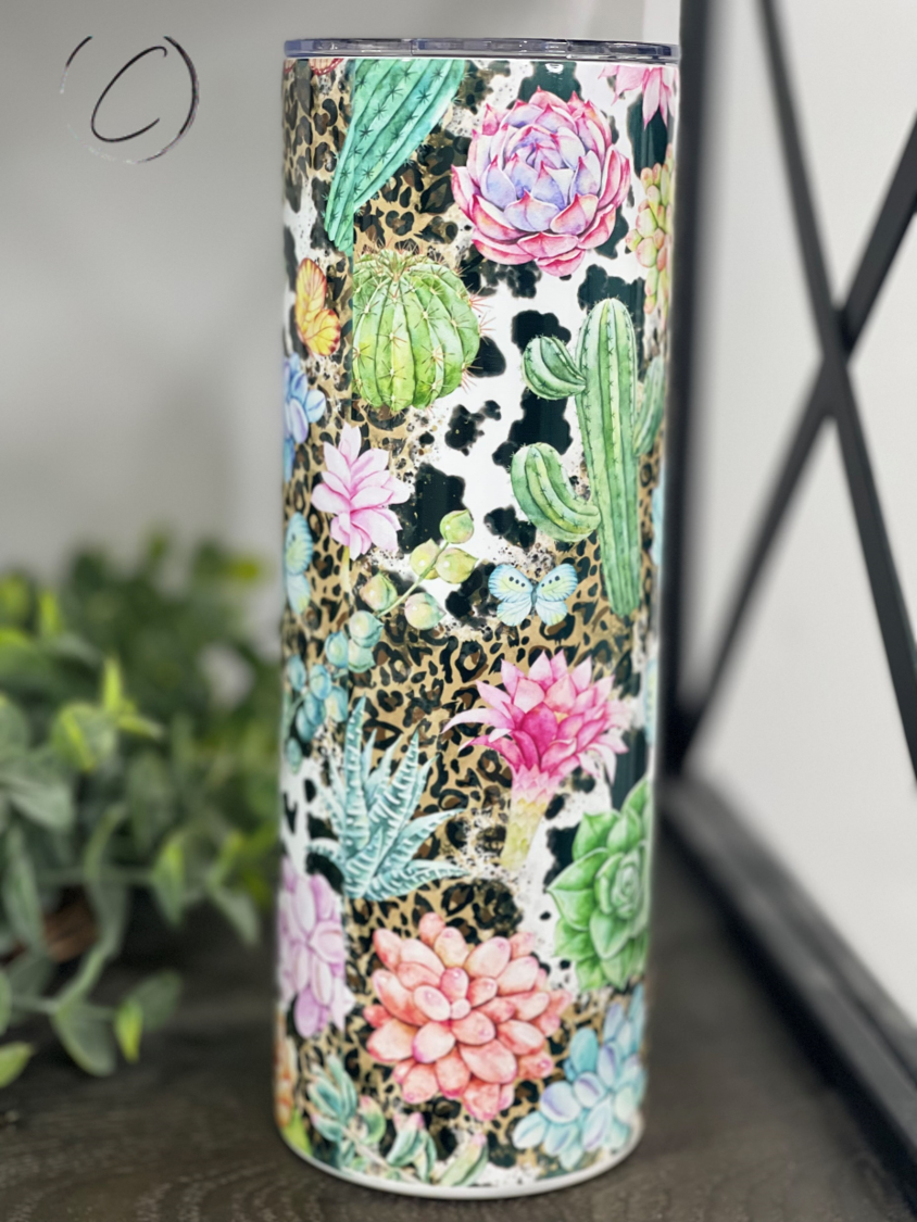 Desert Bloom Western Tumbler