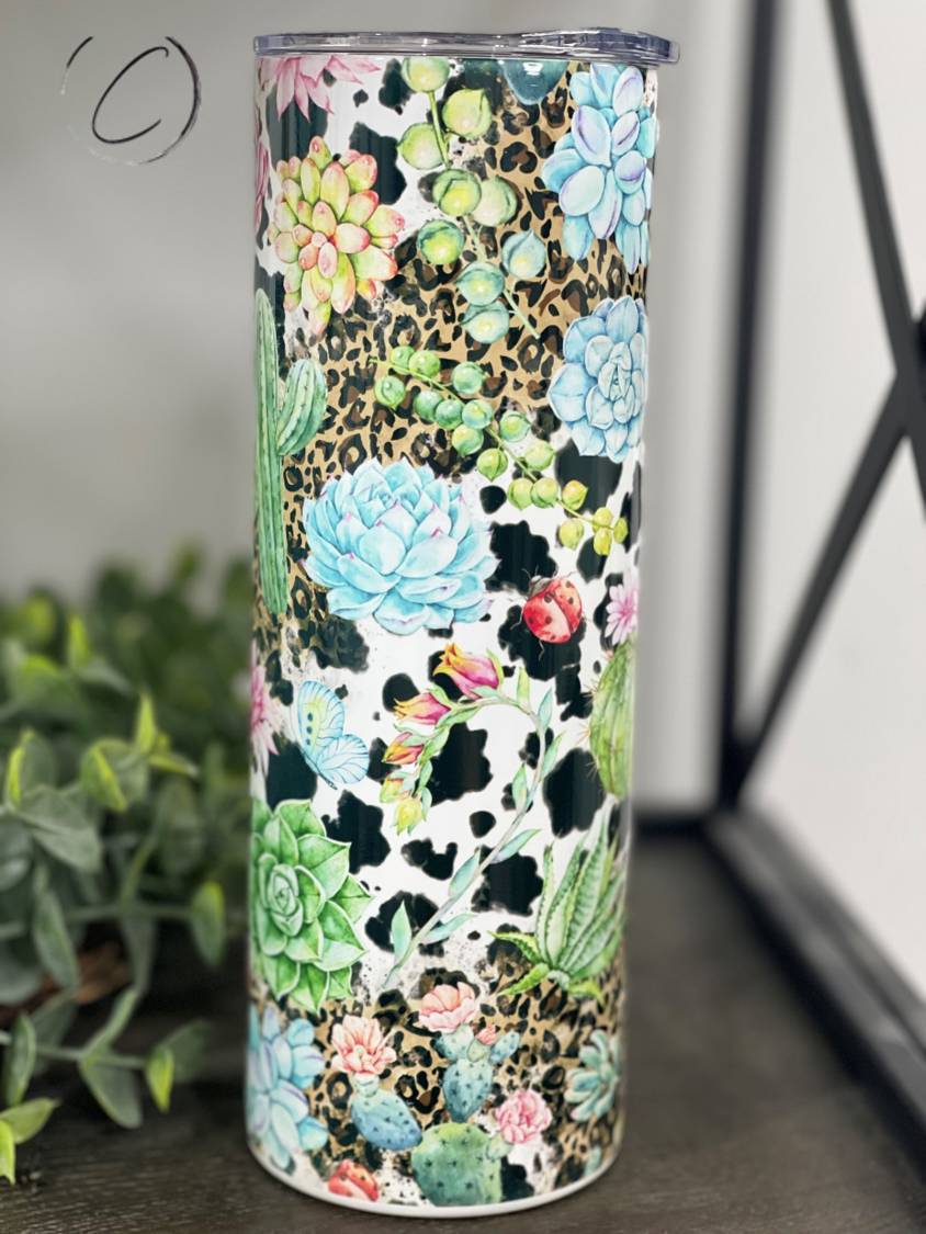 Desert Bloom Western Tumbler